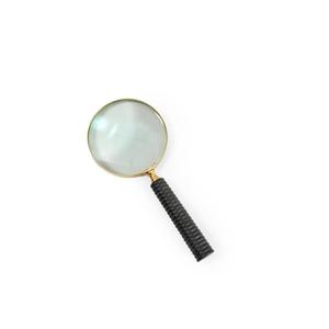 แว่นขยายขอบทองงานฝีมือ ด้ามจับทำจากเขาควายแท้ สไตล์ยุคกลาง แว่นขยายโบราณ สินค้ามาใหม่ - Product Image 2