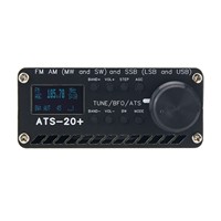 Récepteur radio ATS-20 + Plus ATS20 V2 SI4732 Récepteur DSP SDR FM AM (MW et SW) et SSB (LSB et USB)