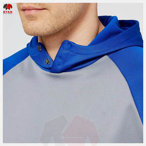 Sudadera con Capucha para Hombre, Diseño de Bloques de Color, Logotipo Personalizado, OEM ODM, Estilo Pullover, Tela Premium, Ropa Casual de Invierno, Venta al Por Mayor - Product Image 5