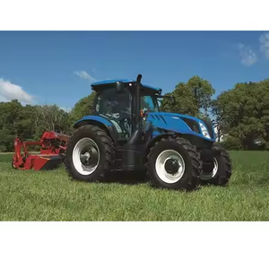 New-Holland T7.210 Blue Power Tractor MF1208 120HP Maquinaria agrícola Equipo agrícola - Product Image 6