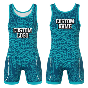 เสื้อกล้ามนักมวยปล้ำพิมพ์โลโก้ตามสั่งและสายรัดถัง - Product Image 6