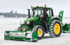 Tractor Agrícola John Deere 6120M Usado de Alta Calidad con Motor, Bomba de Engranajes, Caja de Cambios y Componentes de Rodamientos Esenciales - Product Image 3