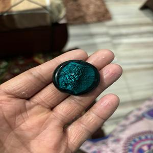 Cuentas de vidrio de lámina de plata de 30mm hechas a medida, grandes cuentas de Murano hechas a mano para hacer joyas, llaveros, acentos de decoración del hogar - Product Image 1