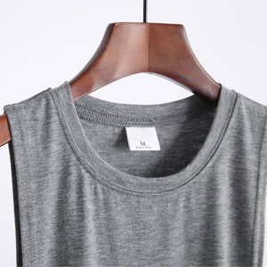 Nouveau débardeur sans manches Stringer de gymnastique pour hommes coupe étendue coton Hip Hop t-shirts musculaires Fitness gilet de musculation Stringer Fitness - Product Image 4