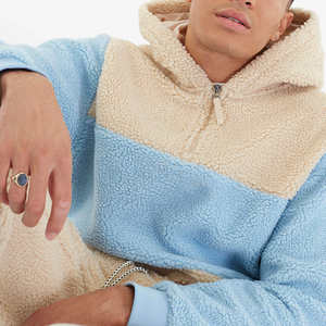 Winter Hoodies Men Sherpa Hoodies <b>Sweatshirts</b> Men Sherpa Jacket Custom Plus Size Men's Thermal Hoodies <b>Sweatshirts</b> - Product Image 3