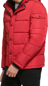 Chaqueta acolchada de poliéster 100% de longitud Regular, chaqueta de plumón impermeable de alta calidad transpirable sostenible informal inteligente para hombres - Product Image 4