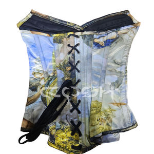 Fournisseur et fabricant de corsets sublimés personnalisés avec imprimés de dieux romains en gros, provenant du Pakistan - Product Image 6