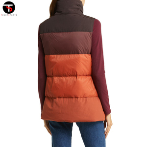 Chaleco de plumón transpirable ultraligero para mujer y hombre, Chaleco Corto con diseño cómodo de algodón sin mangas cálido a prueba de viento - Product Image 3