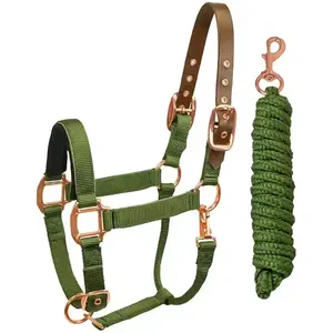 กีบหนังปรับได้ มีหลายขนาด เชือกแขวนคอม้าสําหรับม้า - Product Image 1