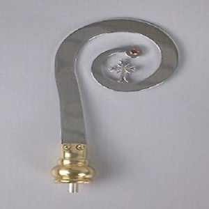 Bishop Crozier clásico para Cristo Hecho con eje brillante de metal Crook y acabado general total en cualquiera de los padres Hop Crozier - Product Image 3