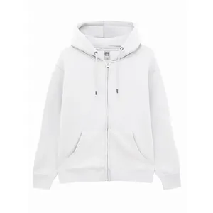 Sudadera con Capucha y Cremallera Vega Personalizada para Artículos Promocionales - Product Image 5
