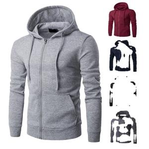 Vêtement de rue en gros, design personnalisé, impression personnalisée, coupe et couture, sweat à capuche multi-couleurs avec fermeture éclair - Product Image 6