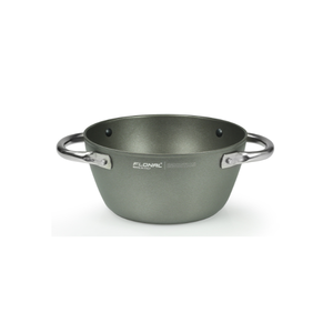 Olla Holandesa Gemma Eco de 24 cm, Fabricada con Aluminio Reciclado, Revestimiento Antiadherente, Tapa de Vidrio, Base de Inducción y Apta para Horno, Utensilios de Cocina - Product Image 1
