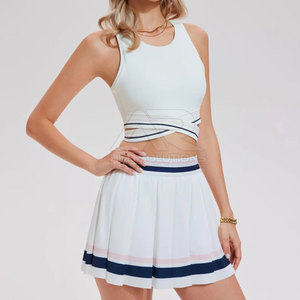 Conjunto Deportivo de Moda para Mujer, Falda Corta Informal para Pickleball, con Cintura Cómoda, para Deportes al Aire Libre y Fitness - Product Image 3