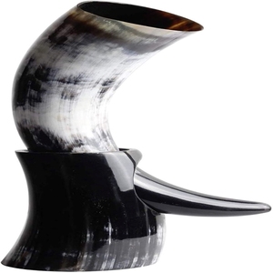 Cuernos de búfalo pulidos hechos a medida para decoración del hogar y suministros vikingos Cuernos para beber naturales para reventa - Product Image 6