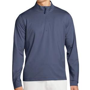 Jersey de manga larga liso en blanco con hombros caídos y logotipo personalizado, ropa de calle de alta calidad, sudaderas para exteriores - Product Image 3