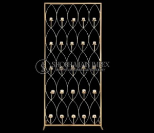 Mur élégant de bougie de décorations d'intérieur d'étape de mariage - Product Image 5