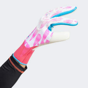 Soccer Goalkeeper <b>Gloves</b> Mens Uniform Rip Tab Strap Fastening Wrist Extra <b>Finger</b> Protection Practice <b>Gloves</b> OEM - Product Image 4