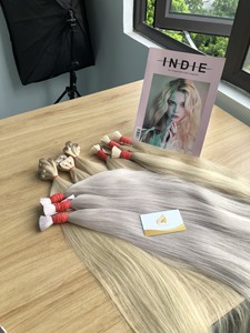 Extensions de cheveux naturels Remy de qualité supérieure Minh Khang, lisses, non traités, vierges, de luxe, 100g, origine Hanoi, Vietnam, pour une densité maximale - Product Image 6
