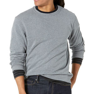 Sweat-shirt en tricot doublé pour homme de qualité supérieure, modèle 2025, automne, 220g, service OEM, logo personnalisé, sweat-shirt personnalisé de haute qualité - Product Image 1