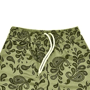 <b>Men</b> Summer Solid Color Swim Shorts Beachwear Wholesale Canvas Fabric Casual Knitted Swimming <b>Trunks</b> High Street Style - Product Image 4