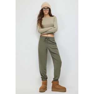 กางเกงวอร์มเอวปรับได้แบบสัมผัสนุ่ม - Product Image 1