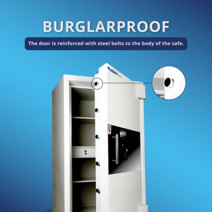 Commercial Office Storage Room Safe <b>Box</b> Champion Size 4 Fire and Theft Resistant - Product Image 5