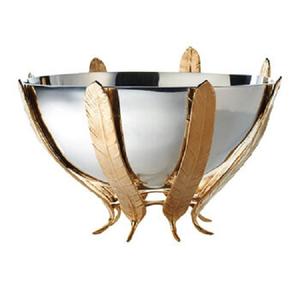 Cuenco de Metal antiguo para comida, postre, servidor, cuenco decorativo curvo a mano, diseño martillado, forma redondeada - Product Image 4