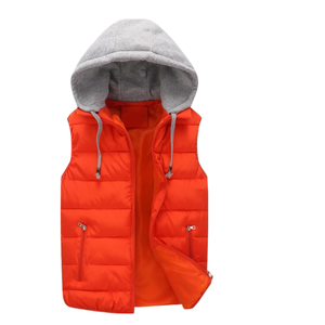 Hiver de haute qualité Mode décontractée Mode décontractée Gilet court Veste sans manches Prix de gros - Product Image 6