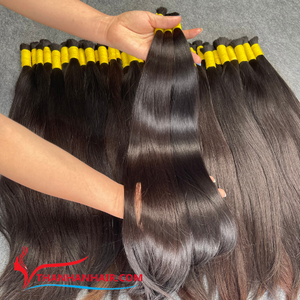 Extensiones de cabello crudo de lujo para bebés, extensiones de cabello a granel, donante único, cutícula completa alineada, fuente de cabello humano vietnamita virgen - Product Image 5