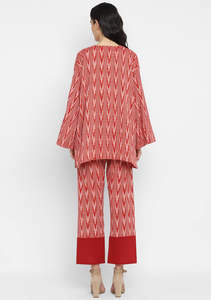 ชุดเดรสพิมพ์ลายแขนยาว2ชิ้น,ชุดลำลองแฟชั่นสำหรับผู้หญิงชุดราตรี - Product Image 5