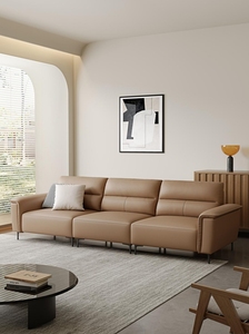 Canapé d'angle moderne de luxe 3 places en tissu, avec revêtement en bois massif et éponge, design élégant personnalisable pour petits appartements - Product Image 2