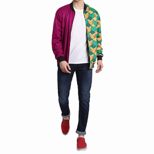 Factory Supply Baseball <b>Silk</b> Satin Jackets for Men Custom Sublimation High Quality Satin Bomber Jacket for Men - Product Image 6
