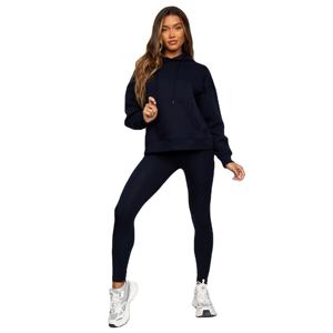 Sudaderas con capucha bordadas con letras, suéter grueso de manga larga, diseño holgado y perezoso, dos piezas - Product Image 6