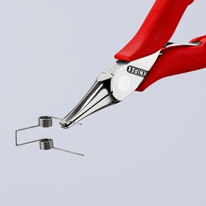For KNIPEX Electronics <b>Plier</b> Overall Length 115 mm Flat Jaws Type 1 Plastic Coated - Product Image 3