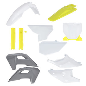 Acerbis Full Plastic <b>Kit</b> for Husqvarna Including Front & Rear Fenders Compatible Model - Product Image 1