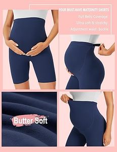 Shorts de yoga pour femmes enceintes, extensibles et confortables, sans coutures, personnalisables, services OEM, best-sellers - Product Image 6