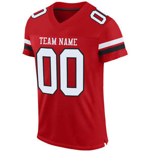 Maillot de football américain pour l'école, club, équipe, jeu d'entraînement personnalisé, uniforme léger, séchage rapide, style respirant - Product Image 5