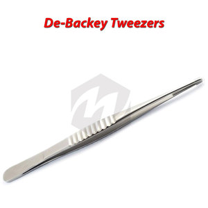 Pinzas DeBakey de 15cm, instrumentos médicos dentales de acero inoxidable, fórceps multiusos quirúrgicos de ortodoncia de alta calidad - Product Image 3