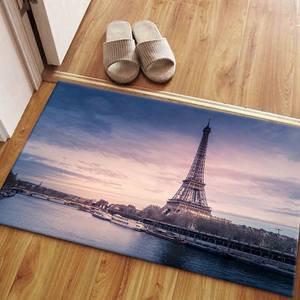 Tapis Tour Eiffel, Tapis Eiffel, Tapis Paris, Tapis paysage, Tapis imprimé, Tapis en chenille - Product Image 5