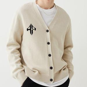 New Top 2025 Wholesale Wool / Acrylic Material High Quality Custom Logo Design <b>Men's</b> <b>Cardigan</b> Winter Sweater by ATLANTIC - Product Image 6
