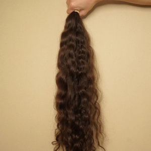 ราคาส่งจากโรงงาน ผมอินเดียแท้แบบมัด 100% ผมต่อแท้ เกรดเรมี่ ลอนธรรมชาติ ผมอินเดียบริสุทธิ์ แบบเย็บด้วยเครื่อง - Product Image 1