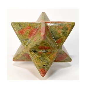 Hand-Carved Merkaba Star Stone Natural <b>Crystal</b> Sacred Geometry Symbol <b>for</b> Meditation Energy Healing Available <b>for</b> Bulk Quantity - Product Image 1