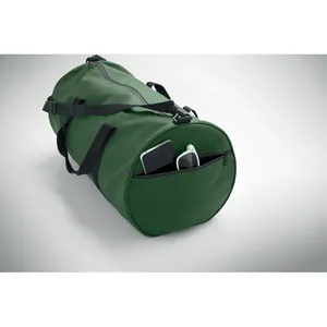 Sac de voyage en RPET recyclé de Bangkok, sac à dos promotionnel durable avec de superbes gadgets - Product Image 2