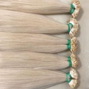 Extensions de cheveux humains vietnamiens FLAT TIP de qualité supérieure Texture droite douce vierge non traitée Flux naturel Approvisionnement direct d'usine - Product Image 4
