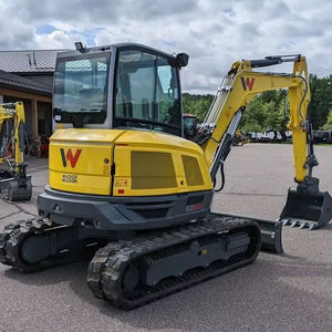 Meilleure offre Wacker Neuson Excavator EZ50 5 tonnes Mini pelleteuse Zero Tail Digger avec cabine pour la construction et l'aménagement paysager - Product Image 4