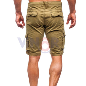 Al Aire Libre Multi bolsillos caqui Delgado hombres táctico Cargo corto secado rápido transpirable utilidad Cargo corto para hombres al por mayor - Product Image 3