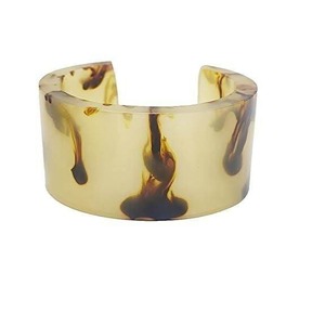 Brazalete de Resina Elegante, Nuevo Diseño, Brazalete de Resina Moderno para Mujer, Colección de Joyería para Bodas - Product Image 2