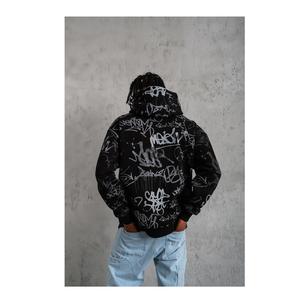 Sudaderas con capucha para hombre Sudaderas con capucha con estampado de hojaldre Sudadera para hombre Ropa de calle Ropa unisex Ropa de calle - Product Image 2