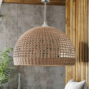 Pendentif en bambou magnifiquement fait à la main pour la décoration de la maison-Léger et durable améliore l'esthétique et l'espace - Product Image 4